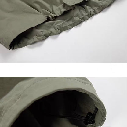 スタンドカラー シンプル スプリングジャケット（2Colors）260194