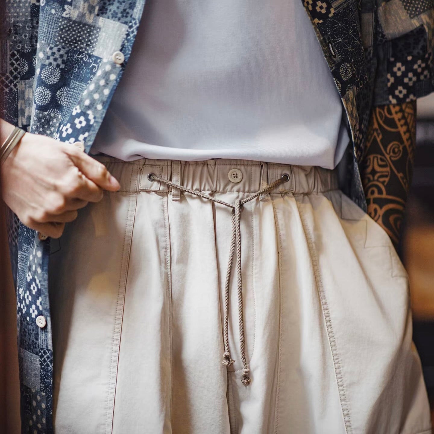 ルーズ スーパーワイド バルーンパンツ（2Colors）260179