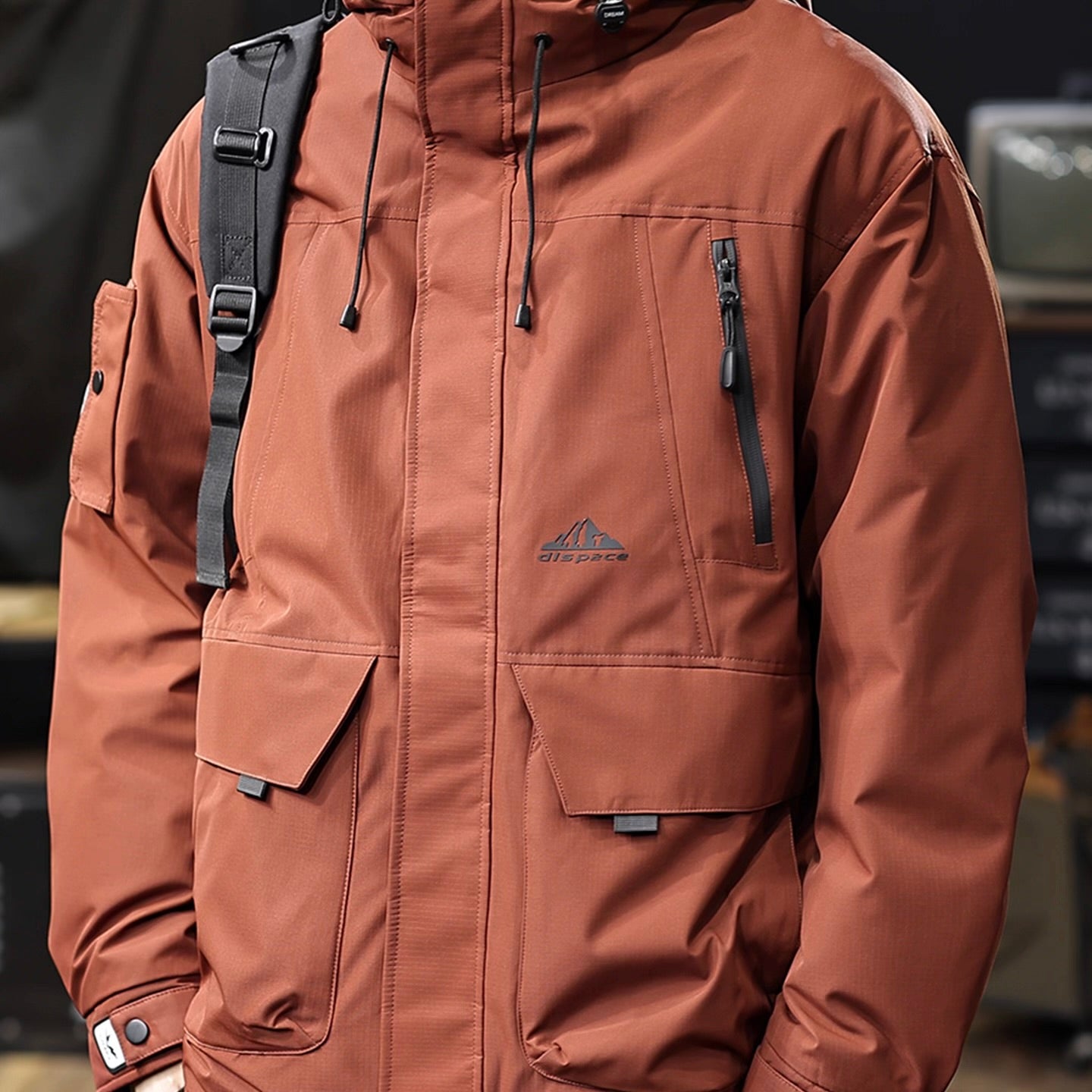 マウンテンロゴ ワーク ダウンジャケット（2Colors）250961