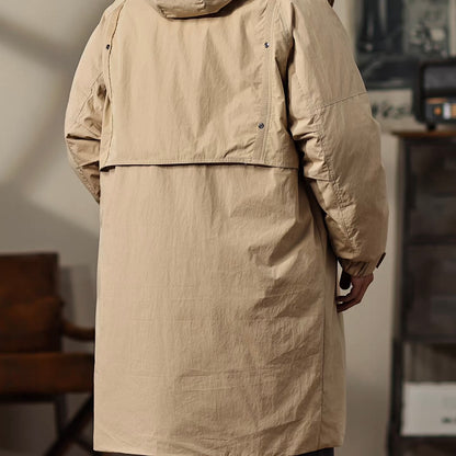 フード付 ミドル丈 ダウンジャケット（2Colors）251071