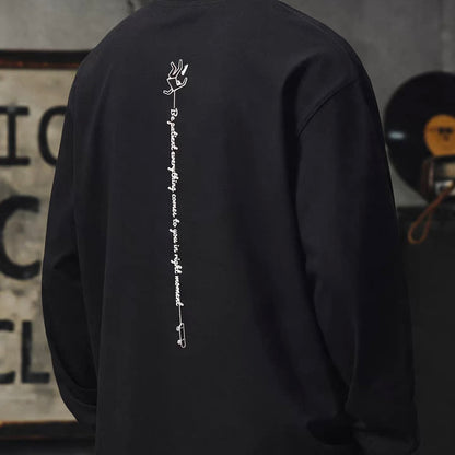 スケーターモチーフ 長袖Tシャツ（1Color）260784