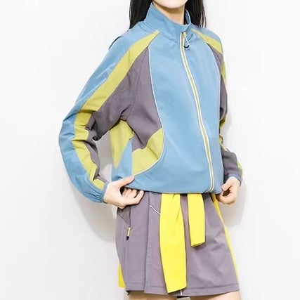 マルチカラー スタンドネック ライトジャケット（3Colors）260278