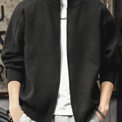 デザインパターン フルジップカーディガン（3Colors）251016