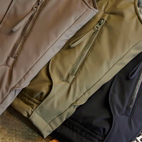 ワーク フード付ダウンベスト（3Colors）250972