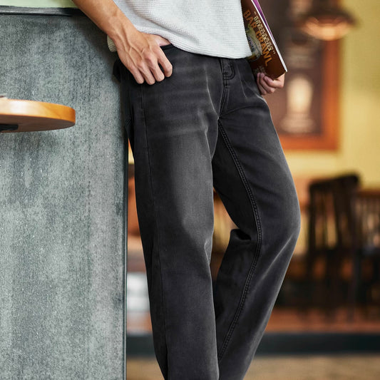 裏起毛 ストレート カジュアルパンツ（1Color）250996