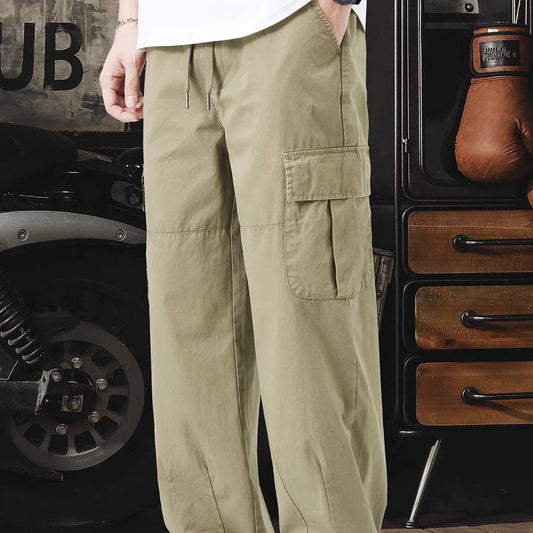 裾タック入り ワイド カーゴパンツ（2Colors）251057