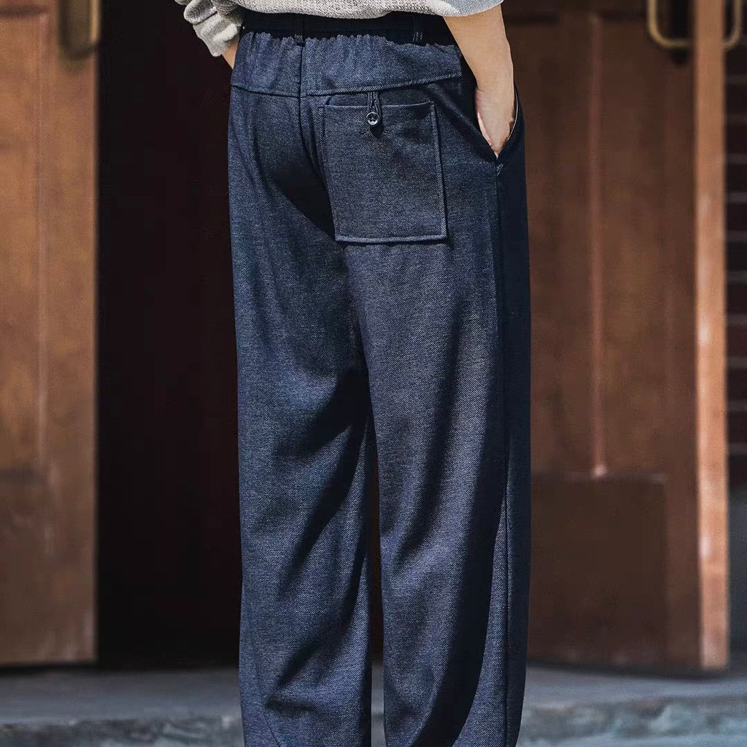 ツータック ワイドストレート カジュアルパンツ（1Color）250979