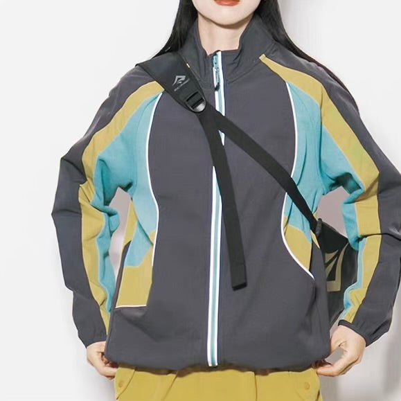 マルチカラー スタンドネック ライトジャケット（3Colors）260113