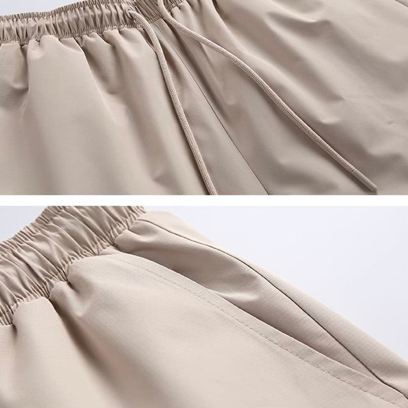 裾ドローコード付 ワイド ダウンパンツ（3Colors）251031