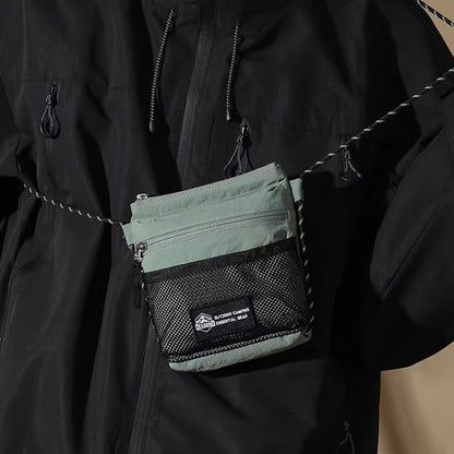 メッシュポケット付 ミニショルダーバッグ（3Colors）260164