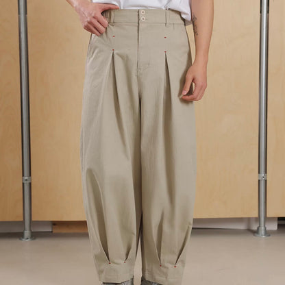 プリーツレッグ デザインパンツ（2Colors）260196