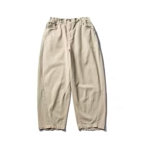 裏起毛 ワイドテーパード カジュアルパンツ（5Colors）260007