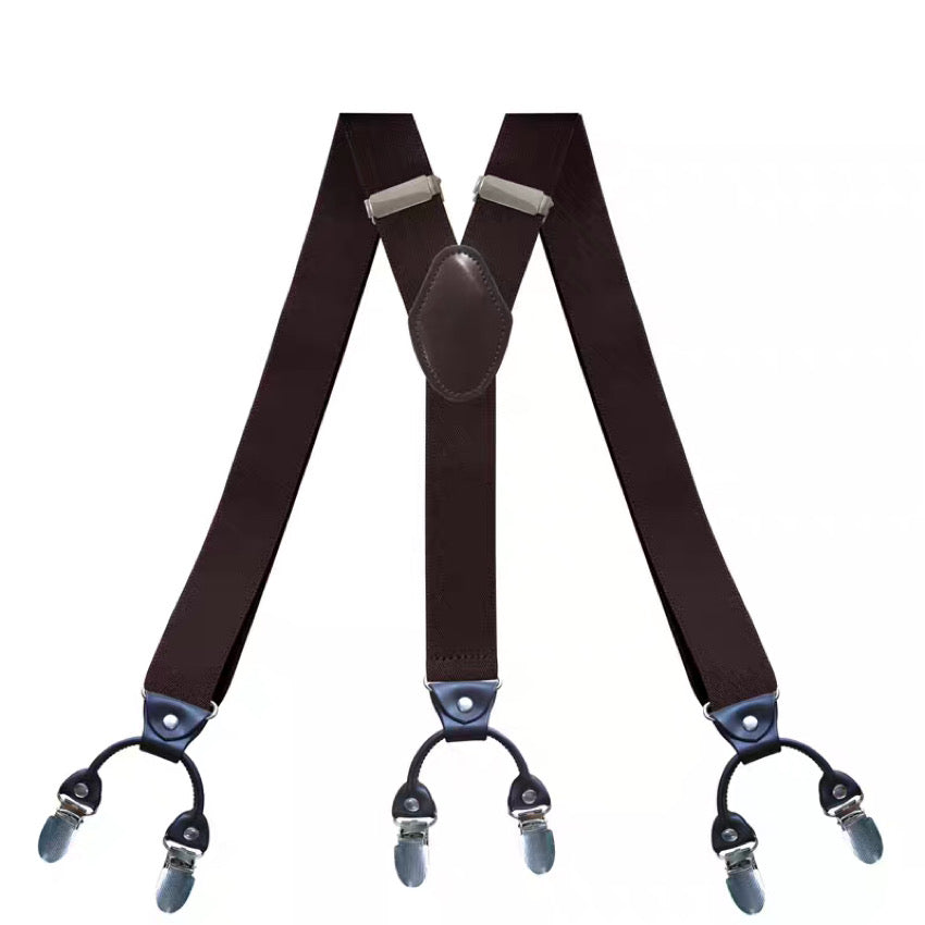 クラシック ダブルクリップ サスペンダー（4Colors）240281 – Champyee