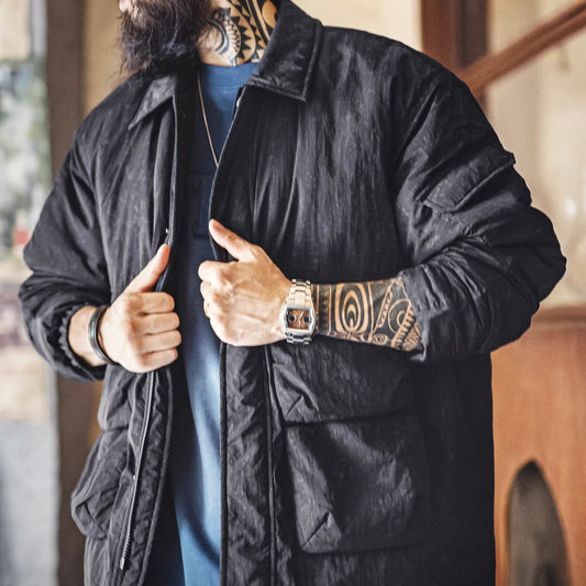 バティックテイスト 中綿入りジャケット（1Color）251014