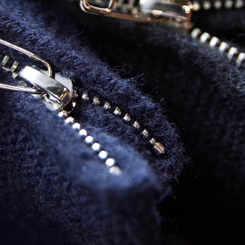 スタンドカラー ニットカーディガン（2Colors）250973