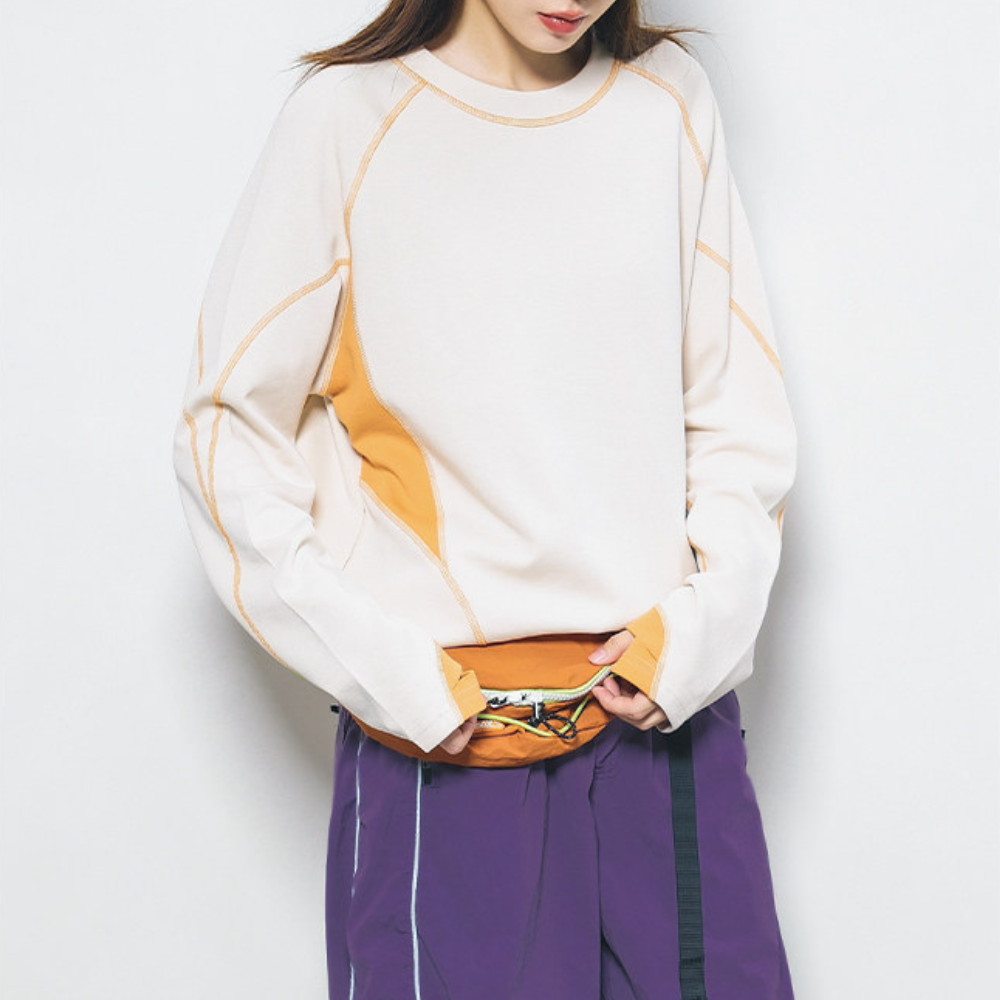 トレイル配色 ロングスリーブTシャツ（4Colors）260367