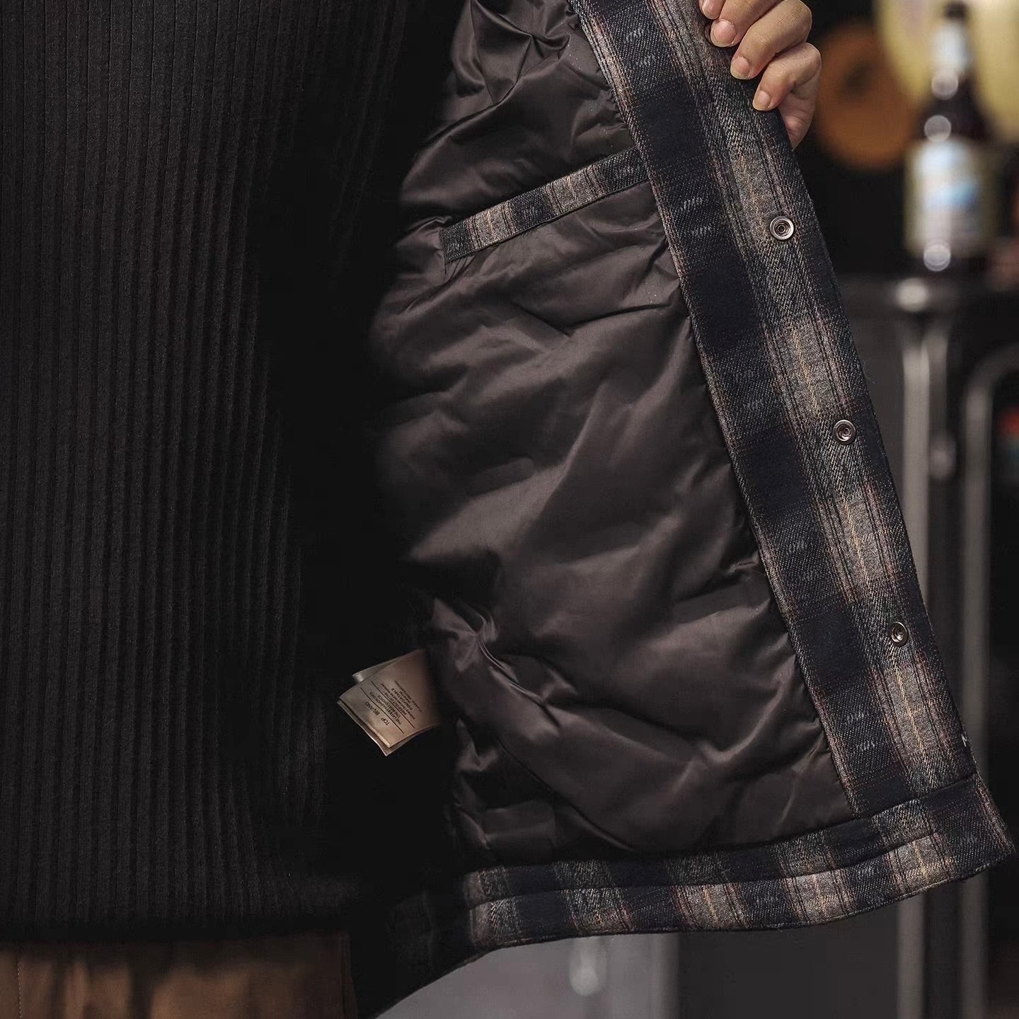 チェック ダウンシャツジャケット（2Colors）251042