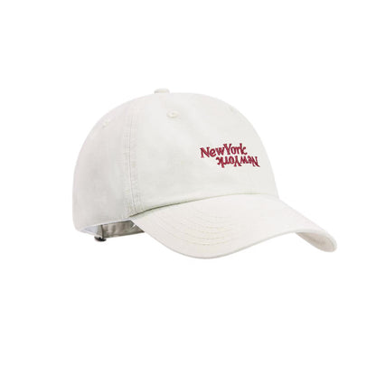 刺繍 レトロ シンプル キャップ（6Colors）260170