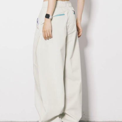 ロングベルト付 パラシュートパンツ（5Colors）260393
