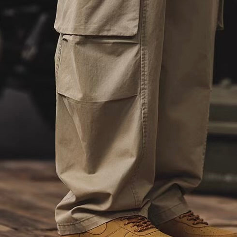 ワイドテーパード イージーカーゴパンツ（2Colors）260120