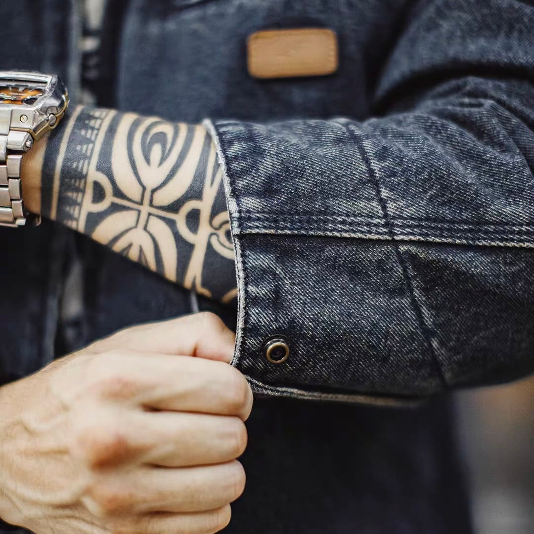 ウォッシュドデニム フルジップジャケット（1Color）260022