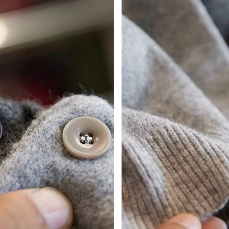 襟付き シンプル セーター（2Colors）250909