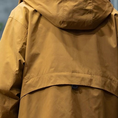 防風 フード付カジュアルジャケット（3Colors）251022