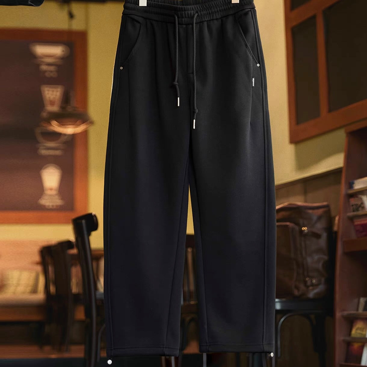 裾ドローコード 裏起毛 スウェットパンツ（2Colors）251012