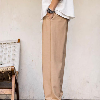 リラックス ストレート カジュアルパンツ（3Colors）260103
