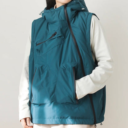 カーブジップデザイン ダウンベスト（2Colors）251030