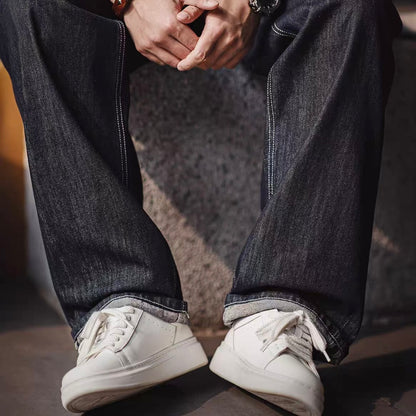 オールホワイト レトロ スニーカー（1Color）260132