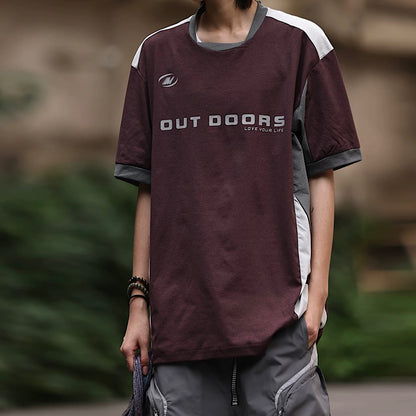 アウトドアロゴ 速乾 Tシャツ（3Colors）250571