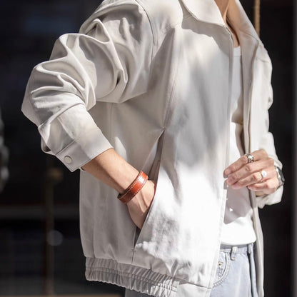 フルジップ シンプル ライトジャケット（1Color）260102