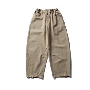 裏起毛 ワイドテーパード カジュアルパンツ（5Colors）260007