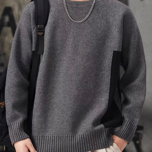 ブロックカラー ニットプルオーバー（3Colors）260028