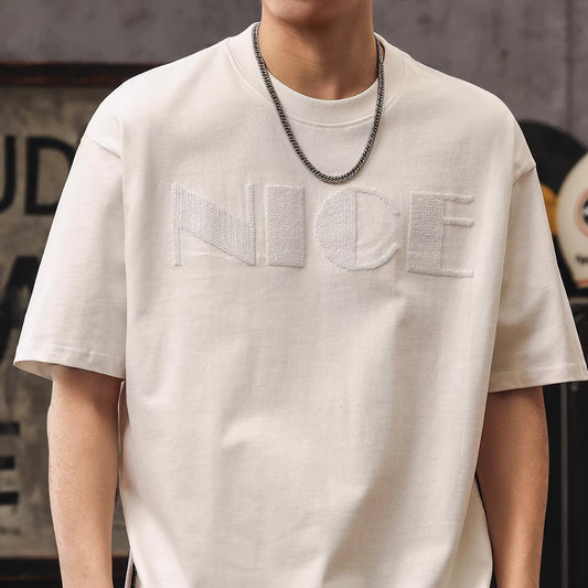 刺繍 立体ロゴ 半袖Tシャツ（3Colors）260250