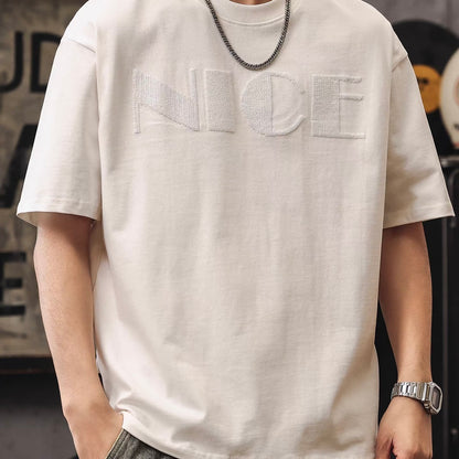 刺繍 立体ロゴ 半袖Tシャツ（3Colors）260250