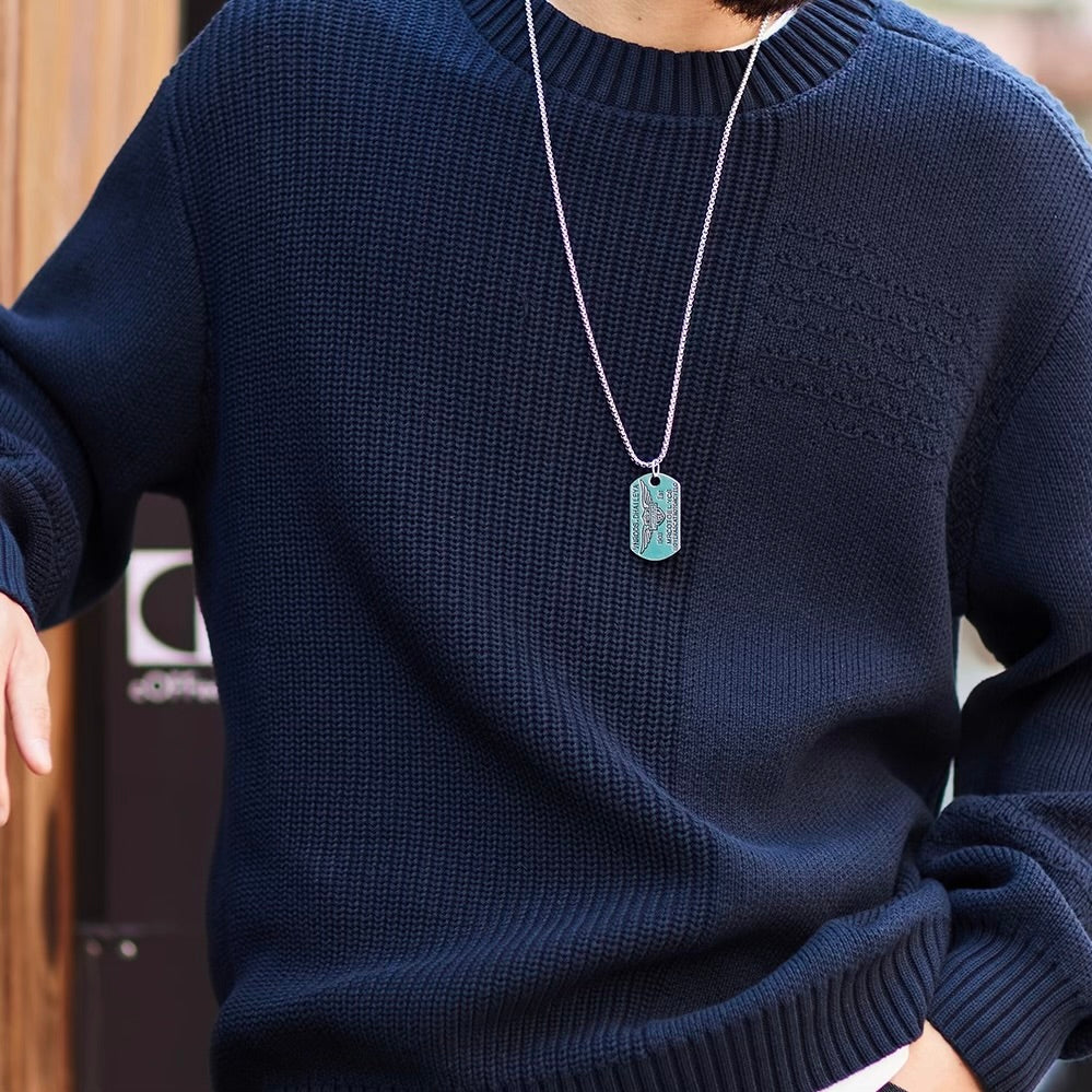 アシンメトリーテクスチャー セーター（2Colors）251025