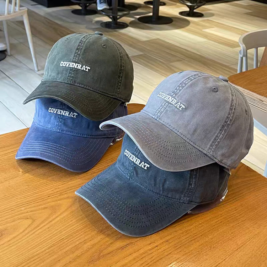 レトロ ウォッシュ加工 ベースボールキャップ（7Colors）240704