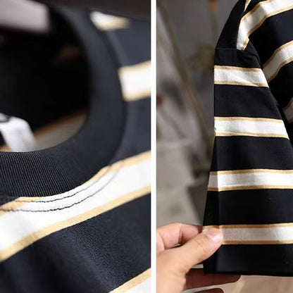 ロゴ入りポケット付 ボーダーTシャツ（2Colors）260255