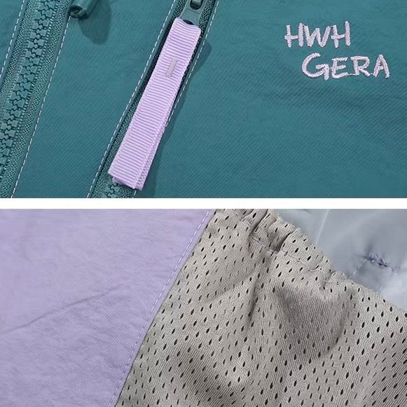 裾ドローコード フード付ウィンドブレーカー（2Colors）260064