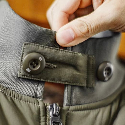 M-51 スタンドカラー キルトジャケット（1Color）250967