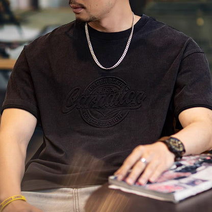 立体ロゴ ウォッシュドTシャツ（1Color）250270