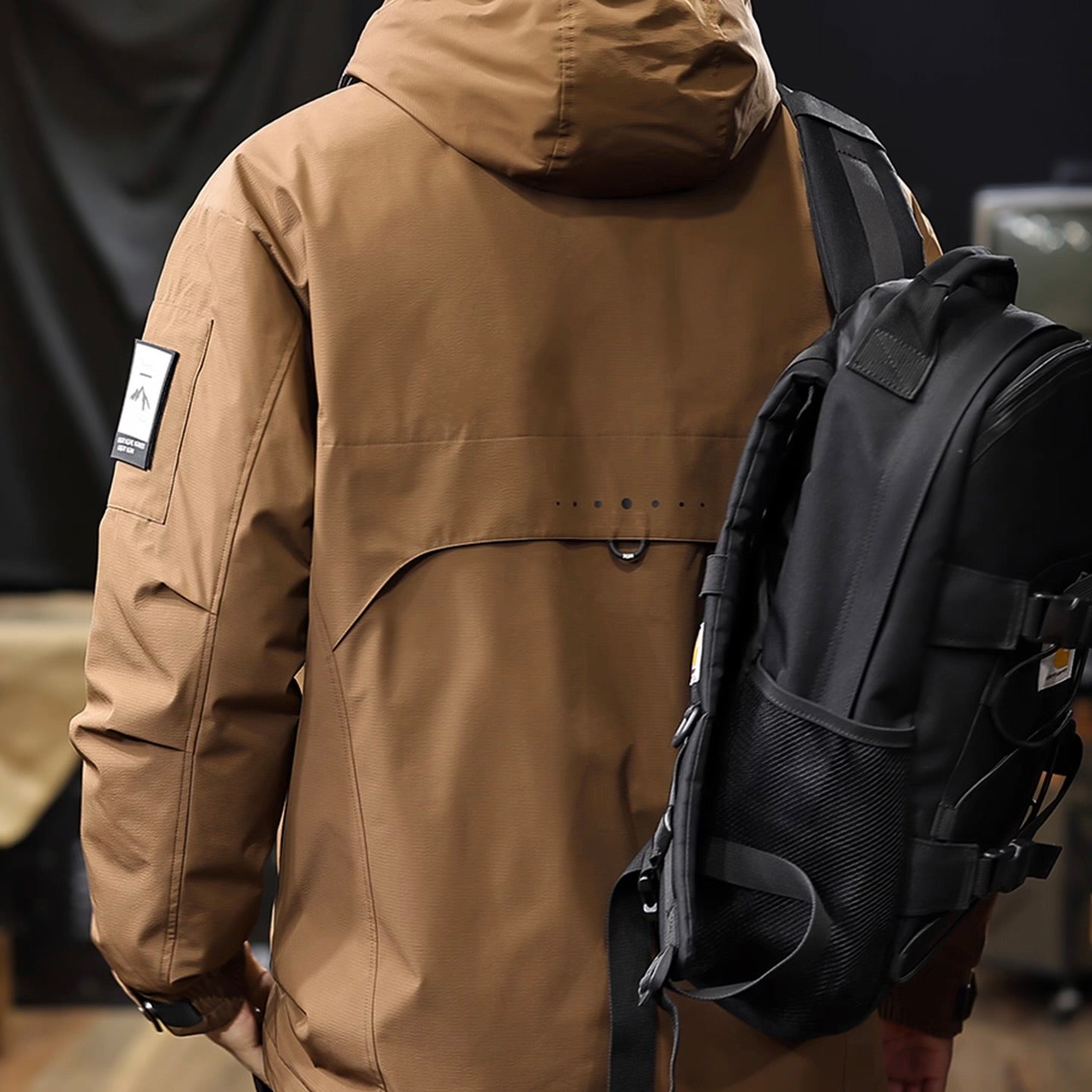 アメリカンレトロ ワーク ダウンジャケット（3Colors）250960