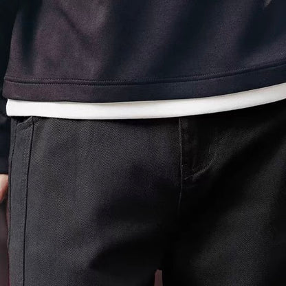 ワイドテーパード カジュアルパンツ（4Colors）260104