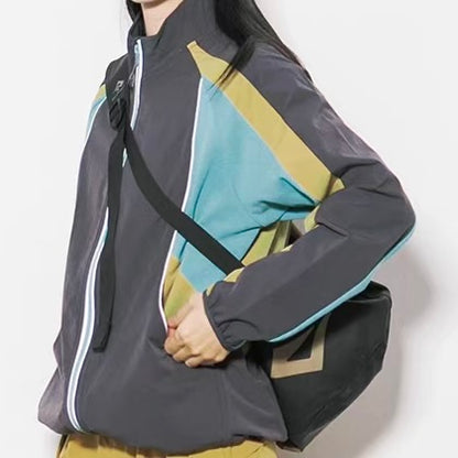 マルチカラー スタンドネック ライトジャケット（3Colors）260113