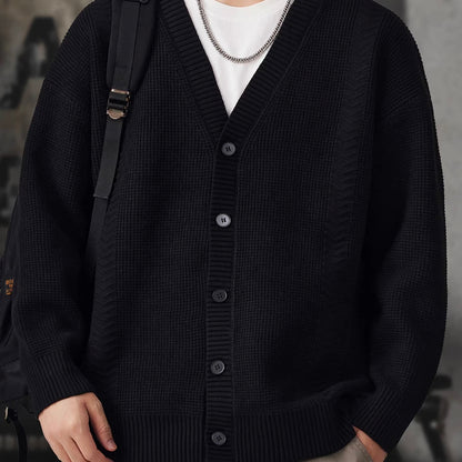 リラックス Vネック カーディガン（3Colors）251088