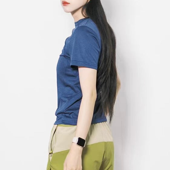 速乾 スポーツ シンプルTシャツ（8Colors）260614