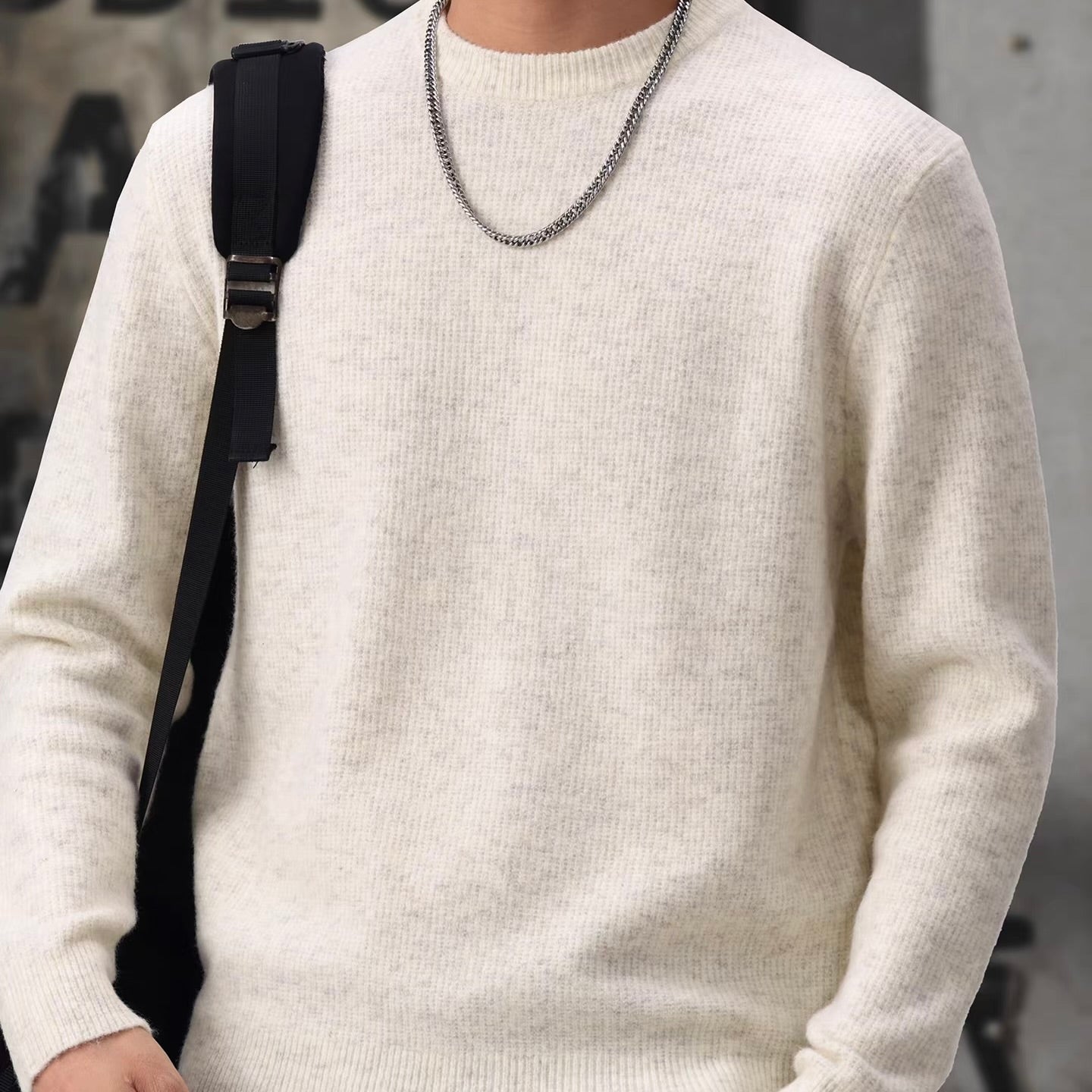 シンプル リラックスフィット セーター（4Colors）260035