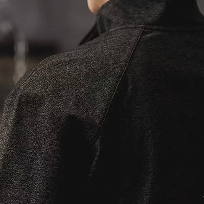 スタンドネック バイカラー Tシャツ（3Colors）260203